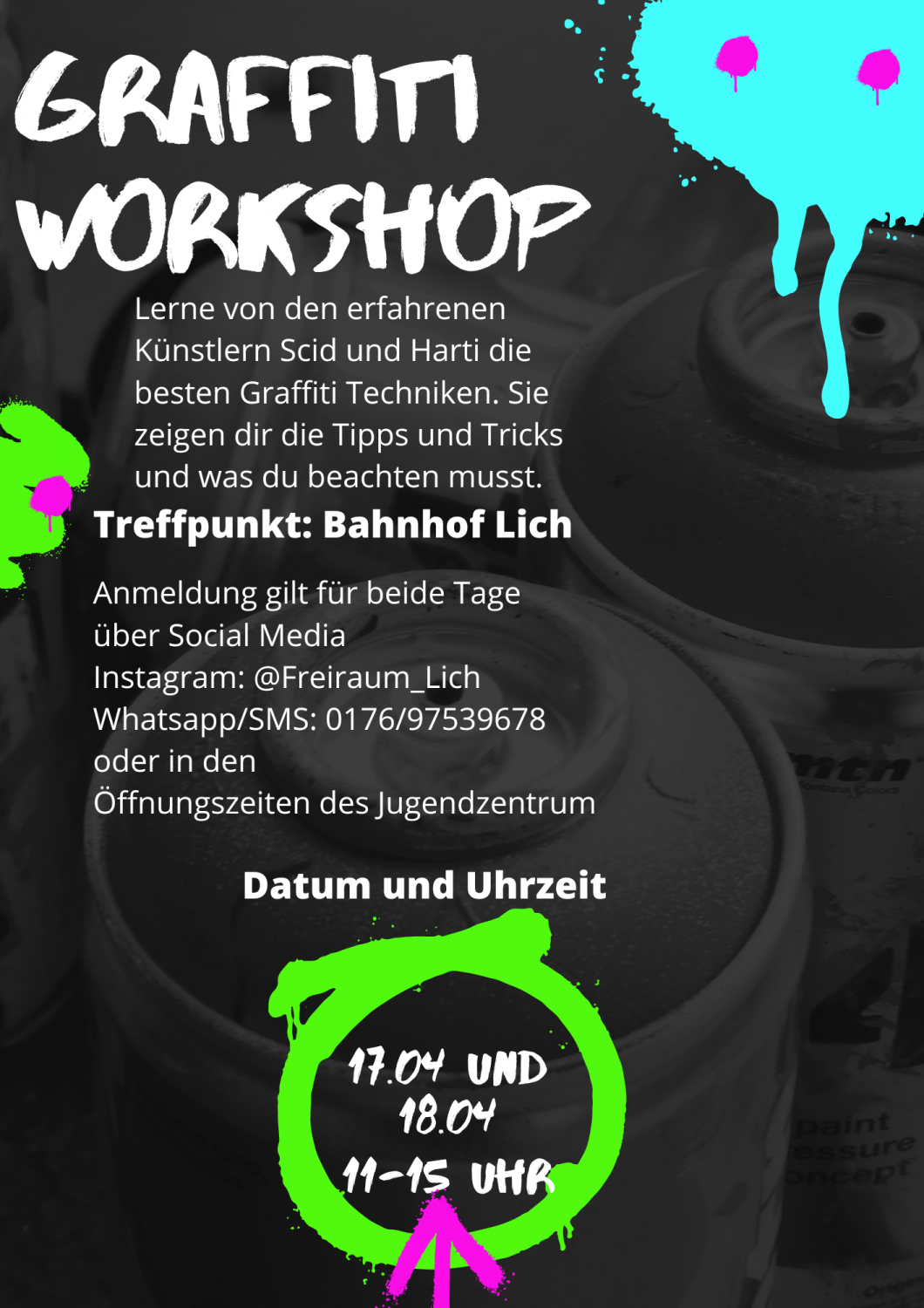 Graffiti Workshop April